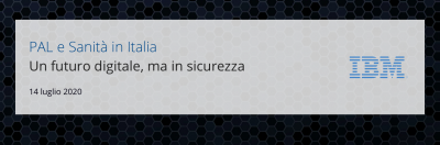 PAL e Sanità in Italia. Un futuro digitale, ma in sicurezza