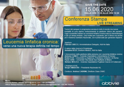 Leucemia linfatica cronica: verso una nuova terapia definita nel tempo