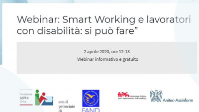 Smart Working e lavoratori con disabilità: si può fare