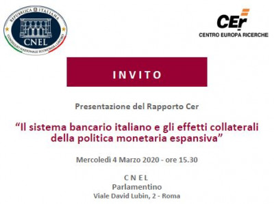 Il sistema bancario italiano e gli effetti collaterali della politica monetaria espansiva
