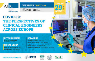 COVID-19: the perspectives of Clinical Engineers across Europe