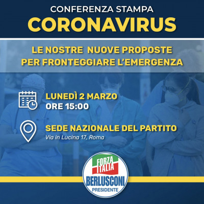 Coronavirus: le nostre nuove proposte per fronteggiare l'emergenza