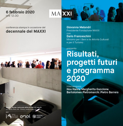 Decennale del Maxxi: risultati, progetti futuri e programma 2020