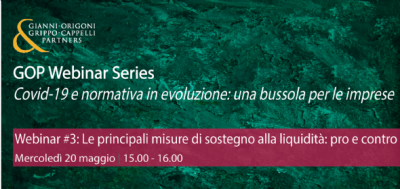 Le principali misure di sostegno alla liquidità: pro e contro