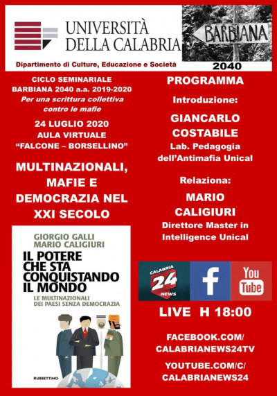 Presentazione del libro: "Il potere che sta conquistando il mondo. Le multinazionali dei Paesi senza democrazia"