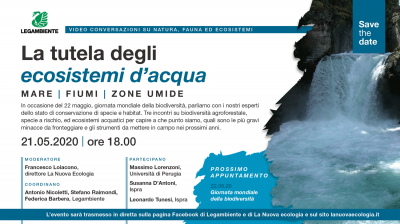 La tutela degli ecosistemi d’acqua