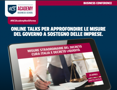 Misure straordinarie del Decreto Cura Italia e Decreto Liquidità – 2° sessione