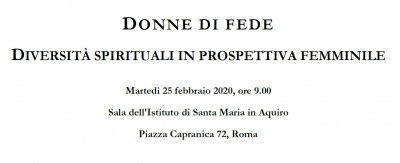 Donne di fede. Diversità spirituali in prospettiva femminile