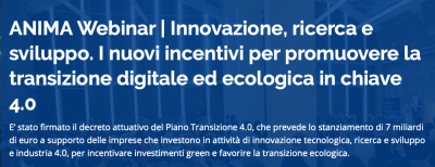 Innovazione, ricerca e sviluppo. I nuovi incentivi per promuovere la transizione digitale ed ecologica in chiave 4.0