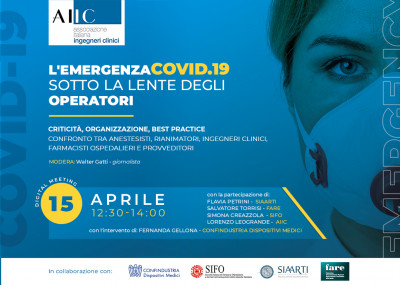 L’emergenza Covid-19 sotto la lente degli operatori: criticità, organizzazione, best practice