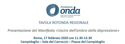 Presentazione del manifesto "Uscire dall’ombra della depressione"