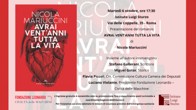 Presentazione del libro: “Avrai vent’anni tutta la vita”