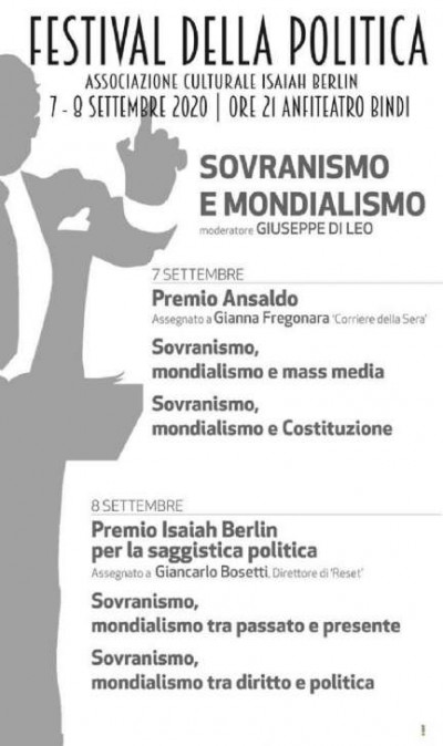  Festival della Politica: Sovranismo e Mondialismo