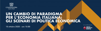 Un cambio di paradigma per l’economia italiana: gli scenari di politica economica