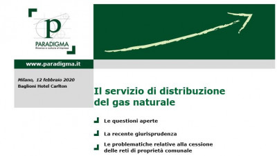 Il servizio di distribuzione del gas naturale
