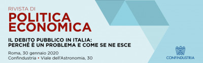 Presentazione Rivista di Politica Economica - Il debito pubblico in Italia 