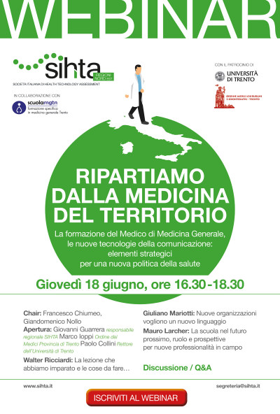 Ripartiamo dalla medicina del territorio