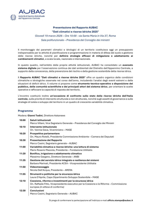 c87daed88a963081c4f3e78bbde2c30e Eventi da Ambiente