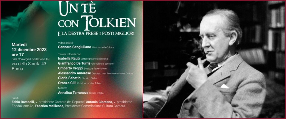 Un tè con Tolkien. E la destra prese i posti migliori