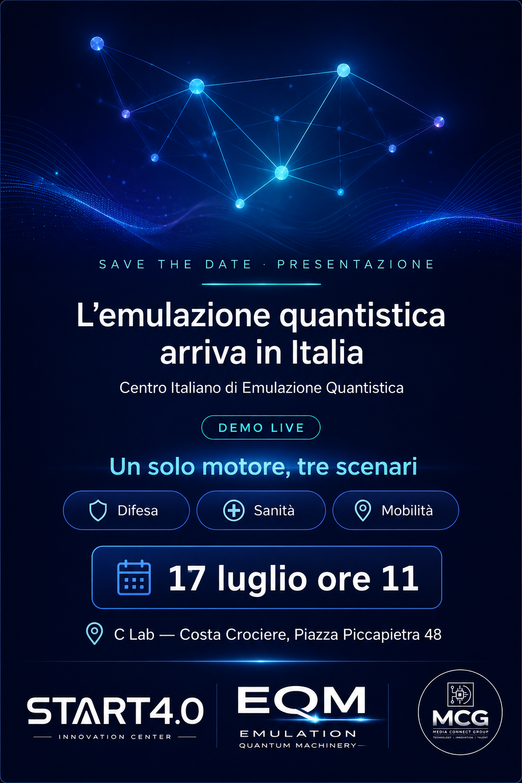 Presentazione del Centro Italiano di Emulazione Quantistica