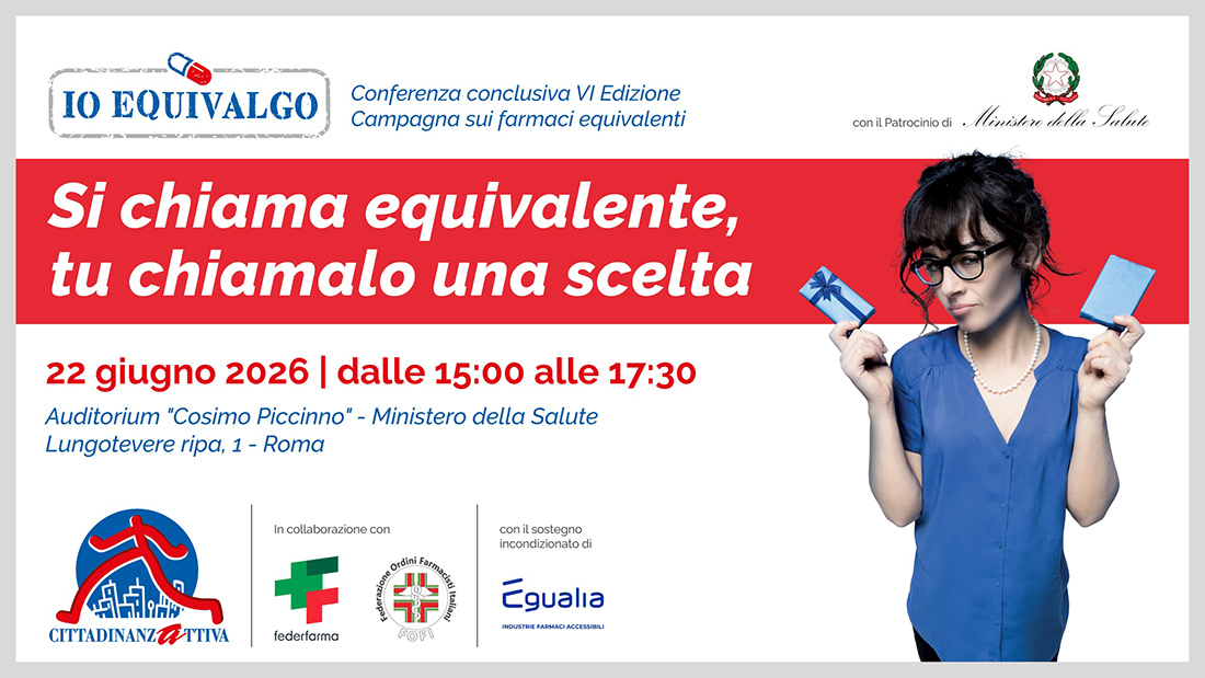 Si chiama equivalente, tu chiamalo una scelta - Convegno conclusivo IOequivalgo 