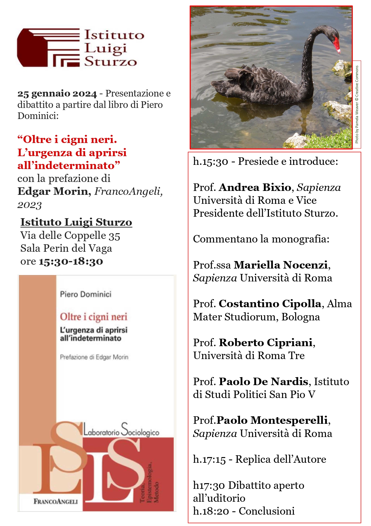 Oltre cigni neri. L&rsquo;urgenza di aprirsi all&rsquo;indeterminato