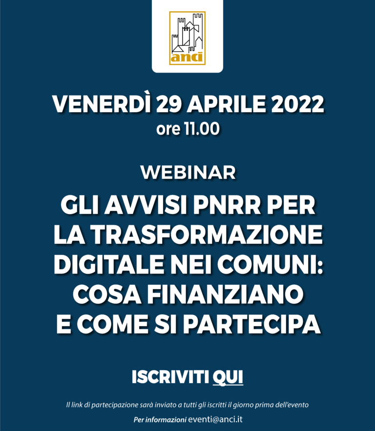 Gli avvisi Pnrr per la trasformazione digitale nei Comuni: cosa finanziano e come si partecipa