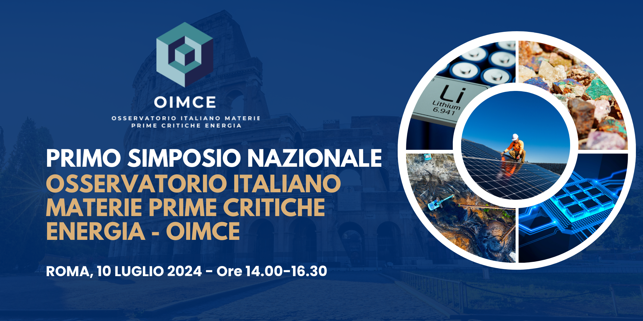 Primo simposio nazionale dell'Osservatorio Materie Prime Critiche Energia