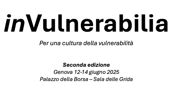 InVulnerabilia. Per una cultura della vulnerabilità
